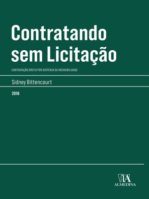 cover image of Contratando sem Licitação